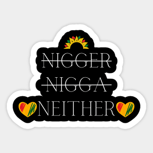 Black History T-Shirt, Equality Shirt Sticker